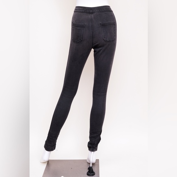 American Apparel Women size Small  Super High rise Skinny Pants - Picture 4 of 6